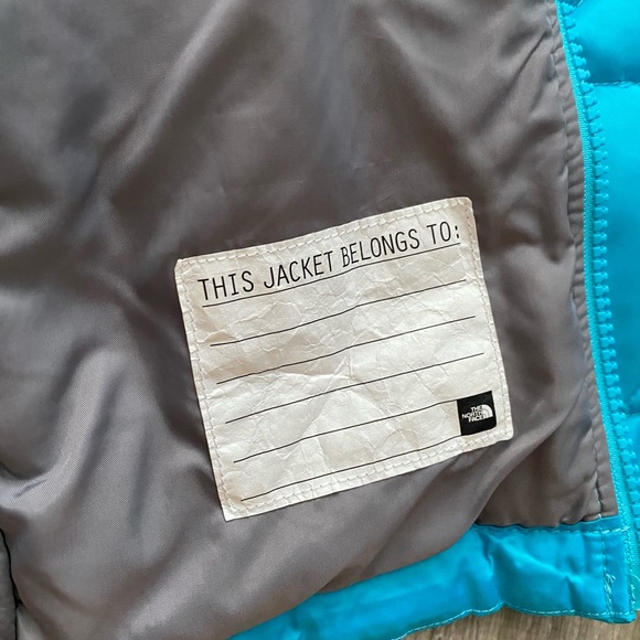 Girls The North Face puffer jacket - Picture 5 of 8